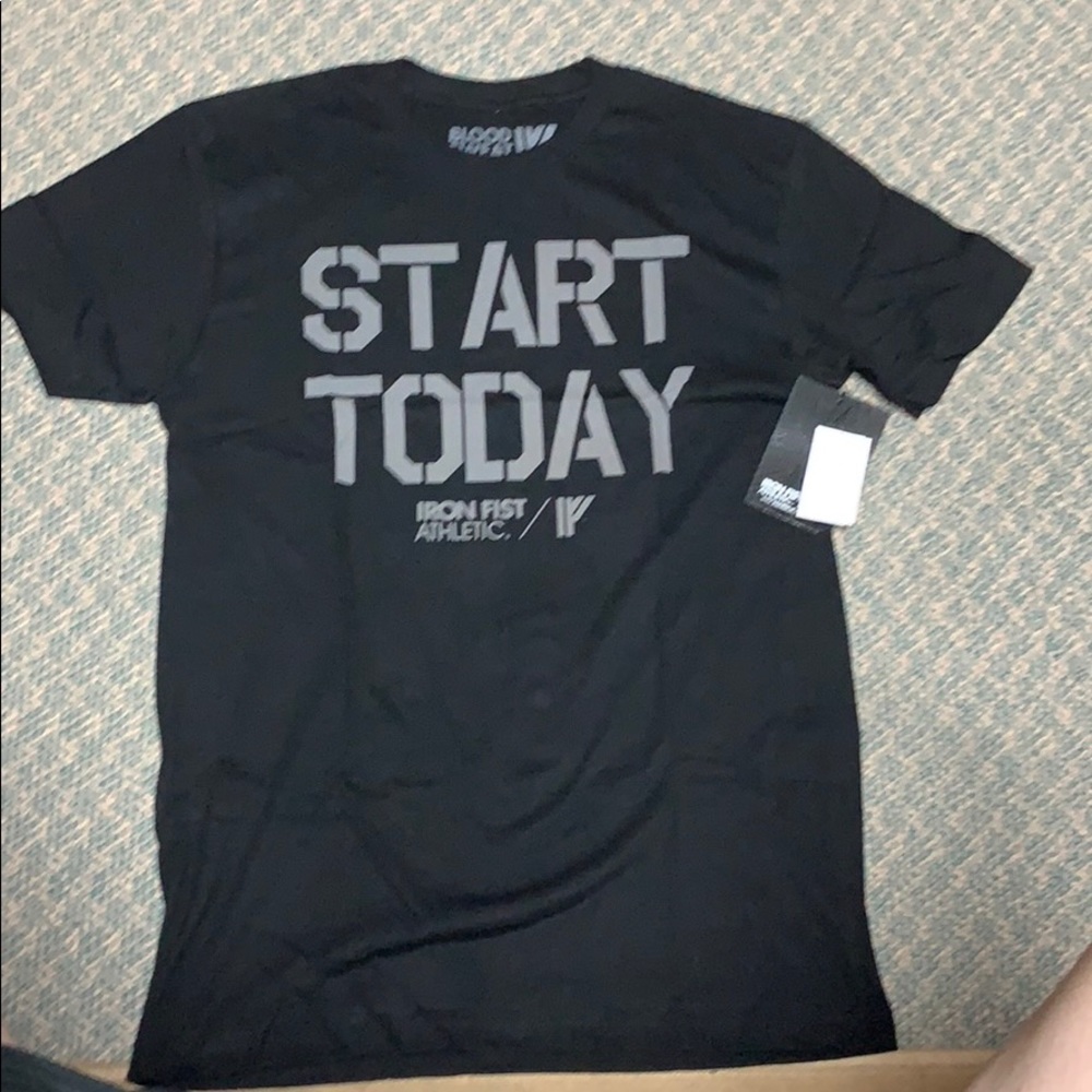 Iron Fist Athletic START TODAY tee shirt